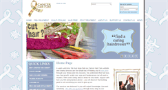 Desktop Screenshot of cancerhaircare.com